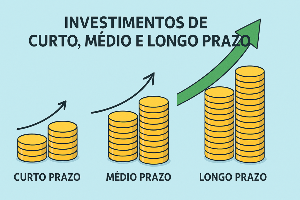 Investimentos de Curto, Médio e Longo Prazo.