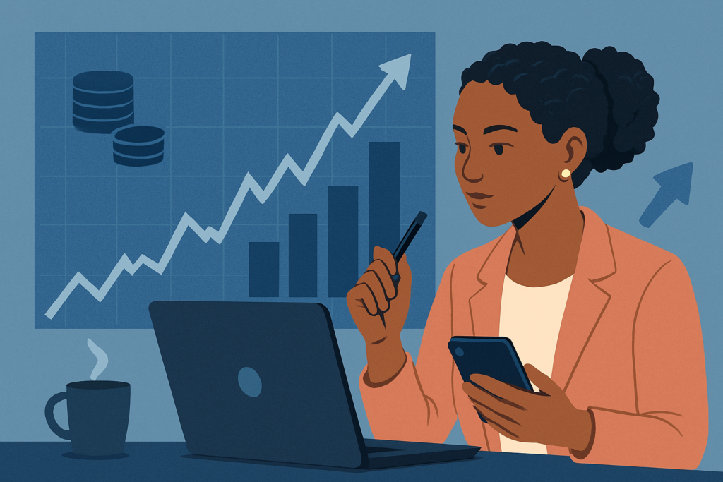 Mulheres nos Investimentos em Ações