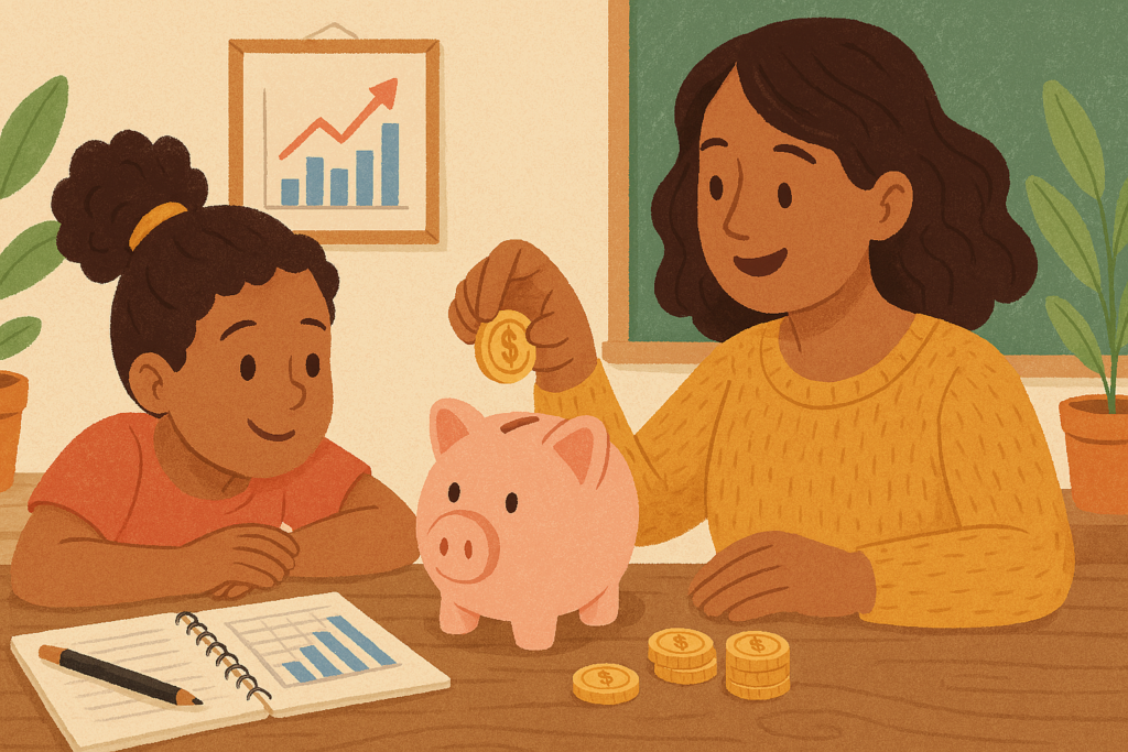 Mães e Filhos na Educação Financeira