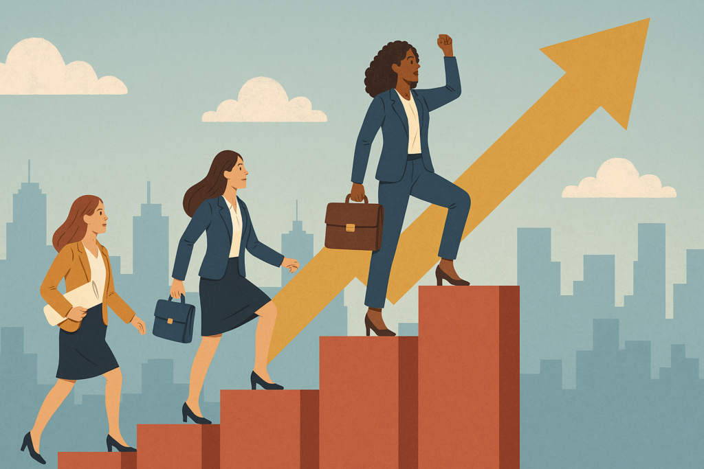 A Ascensão da Liderança Feminina