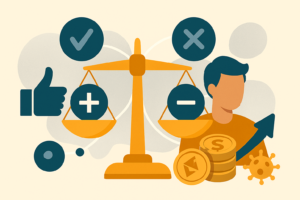 Vantagens e Desvantagens de Investir em Criptomoedas