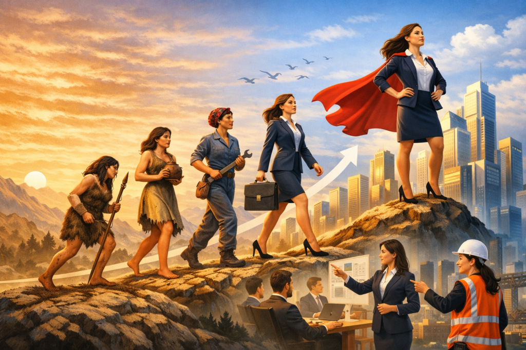 Evolução e Liderança Feminina