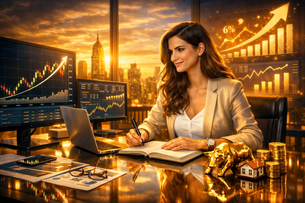 A Mulher Investidora em Ações de Valor