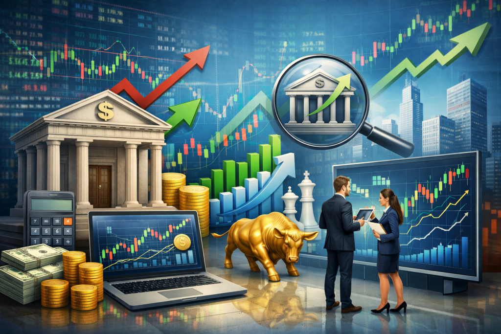 O Setor Bancário para Investimentos em Ações